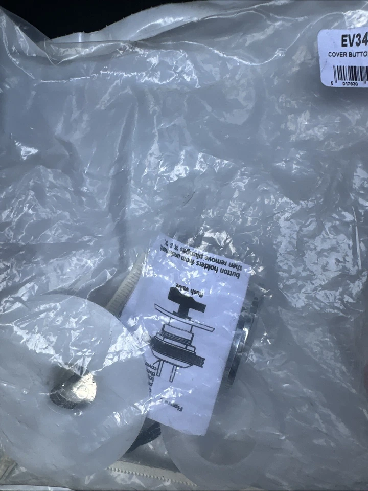 Ideal Standard Armitage Shanks EV344AA Chrome Push Button Replacement Toilet - Image 1 of 1