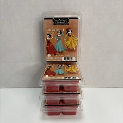 ScentSationals 女士蜡融化 2.5 盎司死香 4 包新品 — 第 1/3 张图片