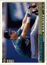 1995 Collector's Choice Seattle Mariners Baseball Card #287 Edgar Martinez