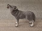 Schleich 2009 Wolf Howling 14626 AM Limes 69 Retired Excellent 