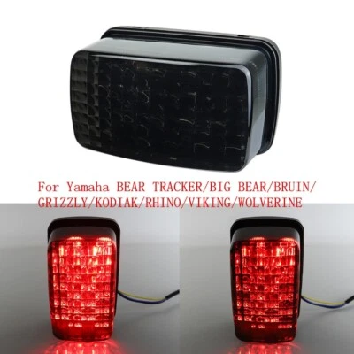 Дымчатый задний стоп-сигнал светодиодный YFM для Yamaha Rhino Grizzly Kodiak Big Bear Tracker - Изображение 1 из 4
