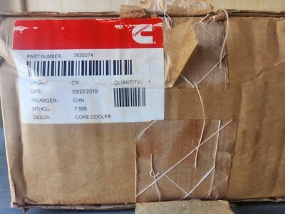 Cummins 3635074 Cooler - Image 1 of 2