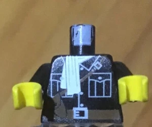 Lego Minifiguren Abenteurer Flieger Pilot mit Schal und Holster - Bild 1 von 1