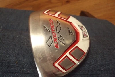 Lefty Tour Edge Exotics XCG5 3 wood 15 deg Prolaunch 60g stiff 43" midsize grip - Image 1 of 4