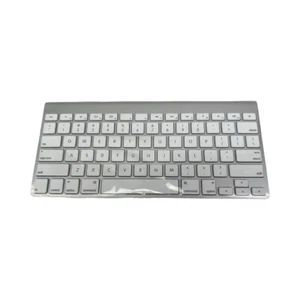 Apple A1314 Bluetooth Wireless Magic Keyboard getestet, Aluminium weiß - Bild 1 von 21