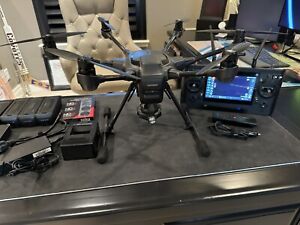 Yuneec Typhoon H Hexacopter Drone Remote Control ST16, CGO3+ Camera, 4 BATTERIES