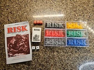 1993 Risk Board Game Replacement Pieces, cards and instructions - Picture 1 of 6