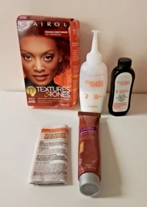 Clairol Textures &Tones - #4RV Blazing Burgundy (NEW - DAMAGED BOX) - Picture 1 of 3