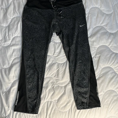 Nike Dri-Fit Leggings Size L Black Cougar - Image 1 of 4