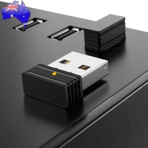 Mini Mouse Jiggler Indicator Light USB Automatic Move Cursor Shaker for Computer - Afbeelding 1 van 12