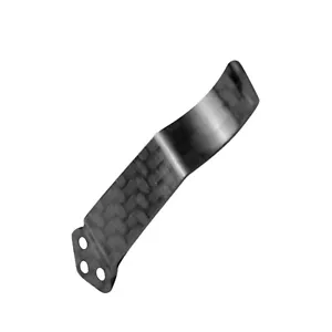 Carbon Fiber Pocket Clip Knife Back Clip For Ems CQC ZT 0620 BENCHMADE 710 551 K - Picture 1 of 14