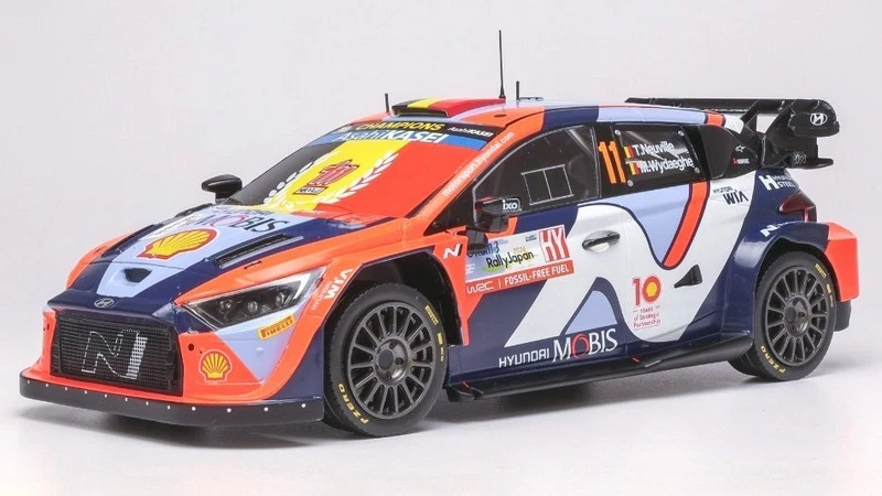 Hyundai I20N Rally1 Japan 2024 Neuville-Wydaeghe 1:18 IXO 18RMC228 - Immagine 1 di 1