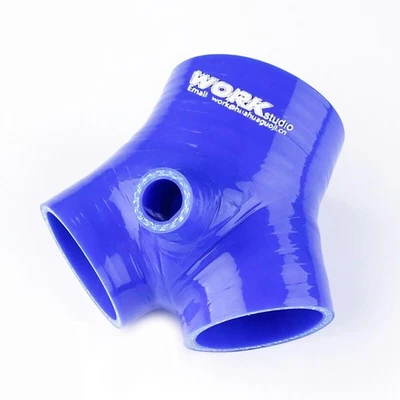 Blue Silicone Hose For Audi S4 RS4 A6 B5 C5 2.7L Bi-Turbo 1997-2001 2000 1999 98 - Изображение 1 из 4