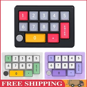 Mechanical Gaming Keyboard with Knobs Gaming Mechanical Keyboard Number Keyboard - Afbeelding 1 van 14
