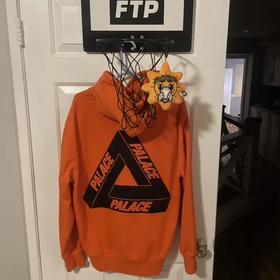 Sudadera con Capucha Palace Tri-Mesh Naranja Poco Usada Talla Grande TTS Foto 1 de 3