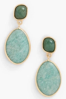 Talbots ✨Pendientes de jade gota ¡Date prisa! Solo 1 vendedor disponible de Estados Unidos venta rápida Foto 1 de 3