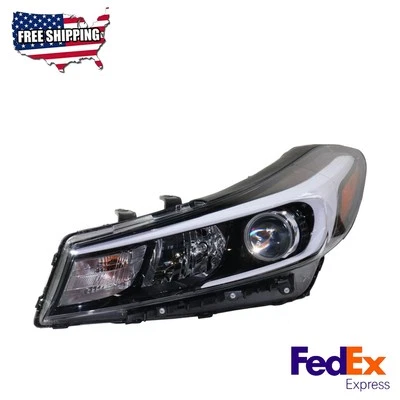 Headlight Driver Side Halogen Fits 2017-2018 Kia Forte5 EX LX Foto 1 de 4