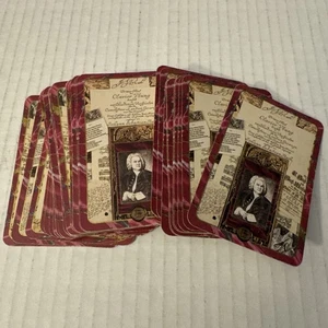 Vintage J.S. Bach Composer Playing Cards – Classical Music Theme Deck - Picture 1 of 5