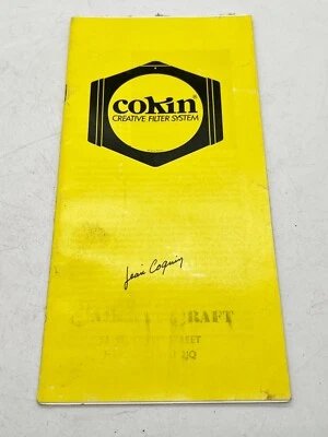 VINTAGE COKIN CREATVE FILTER SYSTEM JEAN COQUIN BOOKLET FLYER ADVERTSING - Image 1 of 4