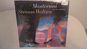 Mantovani and His Orchestra Strauss Waltzes LP London Records LL685 - Picture 1 of 2