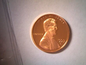 1993 S PROOF LINCOLN MEMORIAL CENT PENNY  - Picture 1 of 2