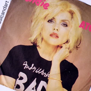ANDY WARHOL'S BAD 1980 ORIGINAL DEBBIE HARRY COVER BLONDIE ATOMIC 7" VINYL 45 - Picture 1 of 5