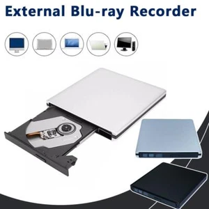 Lecteur optique externe Blu-Ray USB 3.0 Graveur DVD BD Graveur enregistreur L4A5 - Photo 1/18