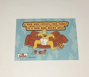 Topps 2002 Simpson Card Sticker #40 Homer Simpson “A Man Who Envies” - Picture 1 of 2