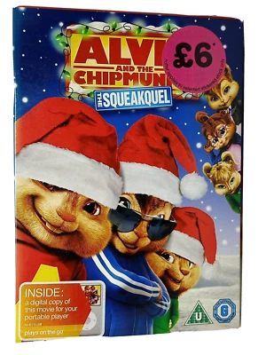 Alvin And The Chipmunks - The Squeakquel - Family - DVD 2009- Region 2 Slipcover - Image 1 of 4