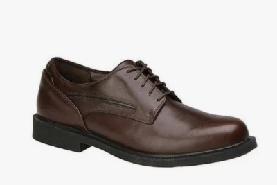 Nuevo en Caja Dunham Para Hombres Burlington Zapatos de Vestir Impermeables Con Cordones Talla 8.5 D Cuero Marrón Foto 1 de 4