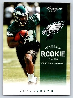Bryce Brown Rookie Philadelphia Eagles 2012 Panini Prestige #258 18465 - Image 1 of 2