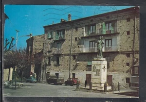 Cartolina Spezzano Piccolo Piazza I Maggio AUTO TA159 - Picture 1 of 1