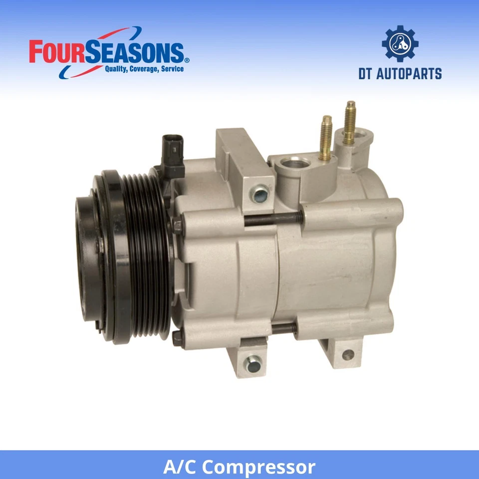 Para Ford Mustang 2007-2009 4,6 L V8 compresor de aire acondicionado 4 estaciones 2008 Foto 1 de 4