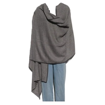 Cachemira | 4 capas | Mantón | Lanzamiento | Nepal | "Natural" | Mezcla de 3 colores | Gris/Arena/Taupe Foto 1 de 4