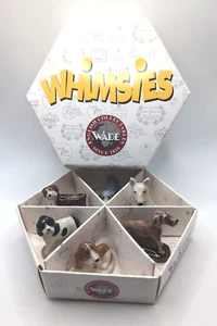 Wade Whimsies Figurines 1970s Dog Set with Original Box - Bild 1 von 12