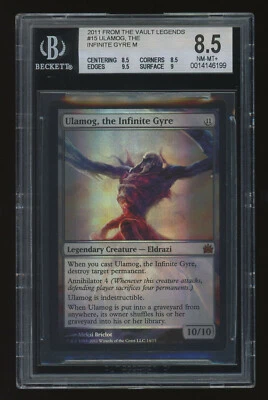 Ulamog, the Infinite Gyre FOIL BGS 8.5 - FTV Legends - Beckett Graded MTG - Image 1 of 2