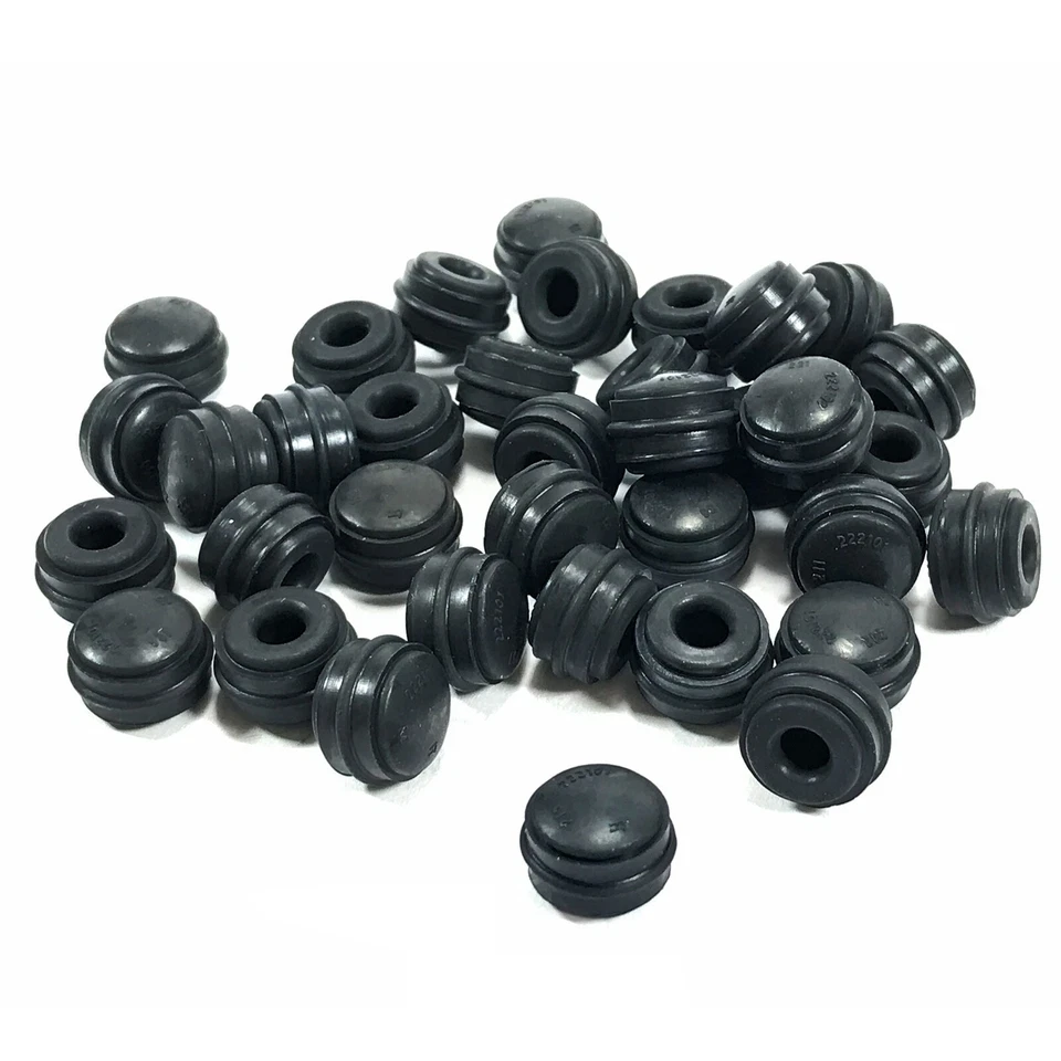 10 X PREMIUM RUBBER BLEED NIPPLE COVERS BLEED SCREW COVERS GREASE CAPS BBNBX - Image 1 of 1