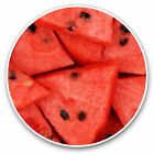 2 x Vinyl Stickers 15cm - Red Watermelon Melon Fruit Healthy Cool Gift #24102