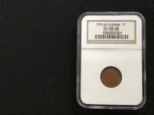 1909-s Lincoln wheat cent. Key Date NGC XF45 - Picture 1 of 4