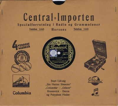 DUKE ELLINGTON Tiger Rag UK 1930s shellac 78rpm Brunswick 1338 - Image 1 of 3