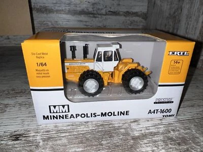 1/64th Scale Minneapolis Moline A4T-1600 4wd Tractor With Cab And Duals Prestige - Image 1 of 4