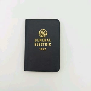 Vintage 1952 GE General Electric Supply Corporation Mini Pocket Diary UNUSED - Foto 1 di 7