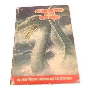 1976 The Golden Book of the Mysterious Jane Werner Watson Sol Chaneles 1st Ed HC - Picture 1 of 5