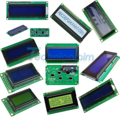 5V/3.3V 1601/1602/1604/0802/2004/12864 Character LCD Display Module For Arduino - Bild 1 von 4