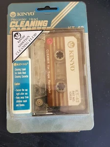 Kinyo KT-42 Recorder Heat Cleaning Cassette NIP (old stock) free shipping - Picture 1 of 2