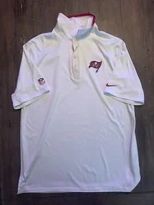 Nike NFL On Field Apparel Dri-Fit Tampa Bay Buccaneers weiß Polo Large - Bild 1 von 13
