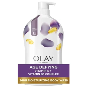 Olay Age Defying Body Wash for Women Vitamin E Pump, 33 fl oz - Picture 1 of 1