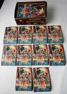 10X RARE VINTAGE MORTAL KOMBAT GREEK STICKER PACKS CAROUSEL GREECE NEW SEALED ! - Picture 1 of 6