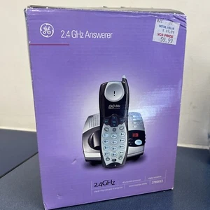 GE 27990GE3 2.4 GHz Answerer  Single Line Cordless Phone New In Box Landline - Picture 1 of 12