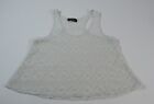 Shelor Clothing Women's Lace Tank Top Size M